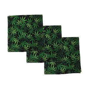 Hibaly 100% Cotton Classic Unisex Bandanas 3-Pack